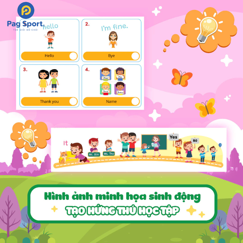 Sách luyện viết chữ từ vựng tiếng anh cho bé