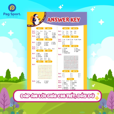 Sách luyện viết chữ từ vựng tiếng anh cho bé