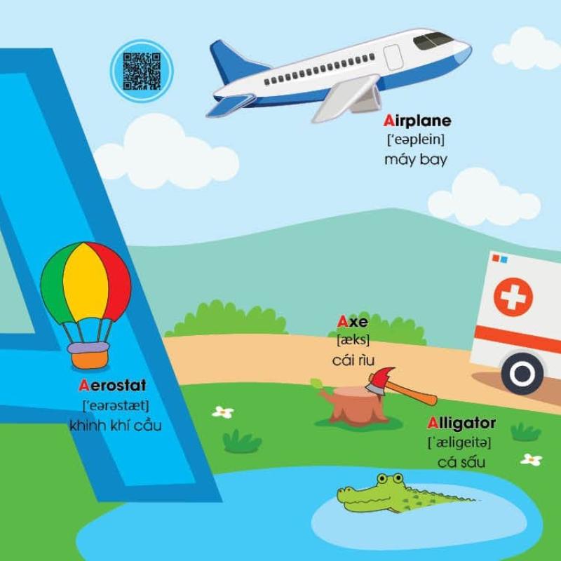 My First alphabet adventure - Cuộc phiêu lưu với chữ cái