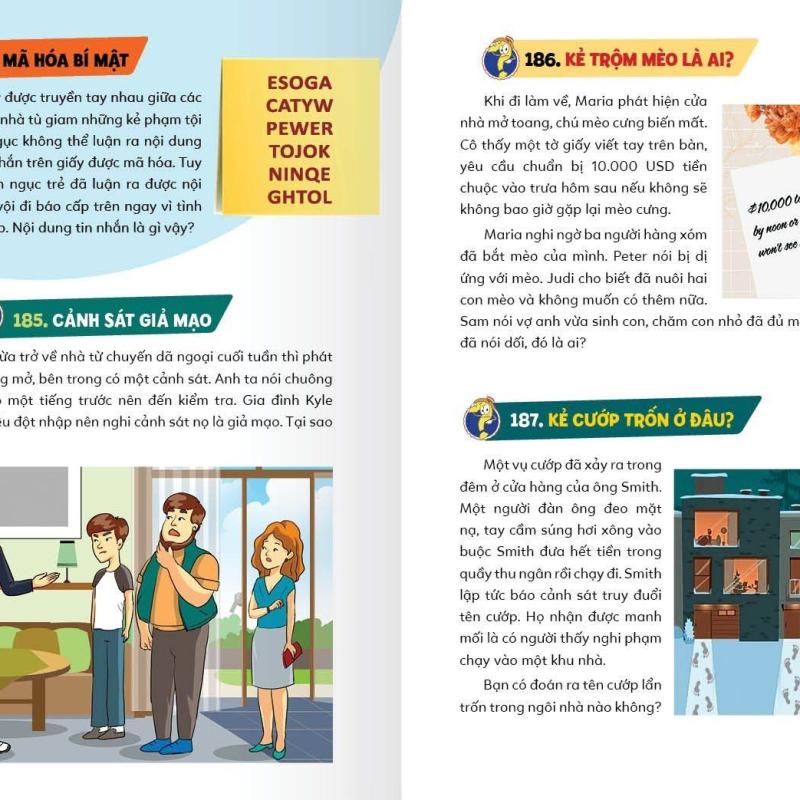 Khám phá Tiềm năng con trẻ - CÂU ĐỐ HACK NÃO