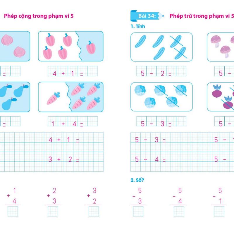 Cùng bé học Toán (Giúp bé tự tin vào lớp 1)