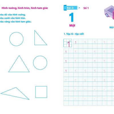 Cùng bé học Toán (Giúp bé tự tin vào lớp 1)