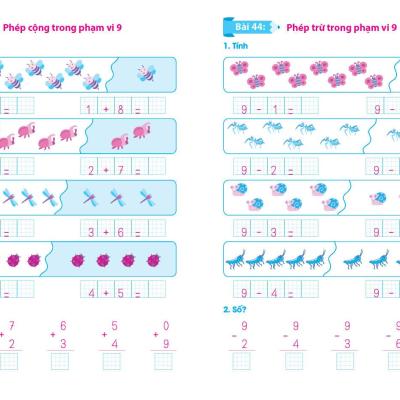 Cùng bé học Toán (Giúp bé tự tin vào lớp 1)