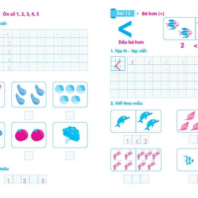 Cùng bé học Toán (Giúp bé tự tin vào lớp 1)