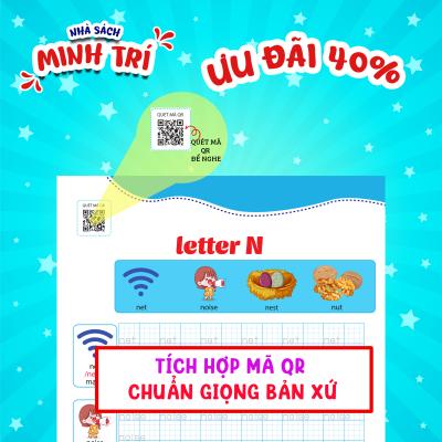 Bộ 3 Vở Luyện Viết Từ Vựng Tiếng Anh Cho Bé