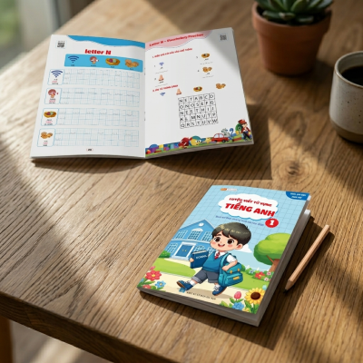 Bộ 3 Vở Luyện Viết Từ Vựng Tiếng Anh Cho Bé