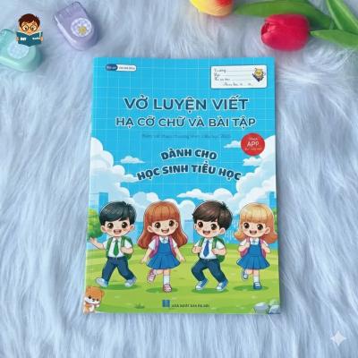 Bộ sách luyện viết tiếng Việt cho bé luyện viết chữ đẹp