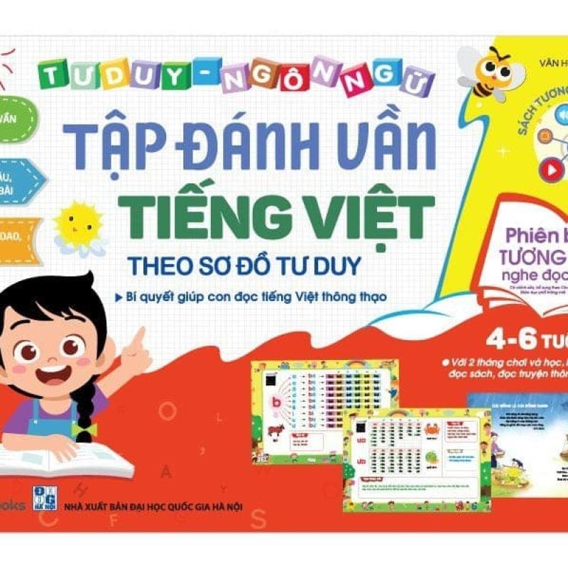 Tư duy Ngôn ngữ - Tập Đánh Vần Tiếng Việt - Theo sơ đồ tư duy (Phiên bản Tương tác Nghe Đọc)