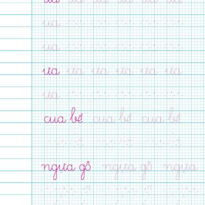 Tập tô - viết Vần - chữ ghép (Giúp bé tự tin vào lớp 1)