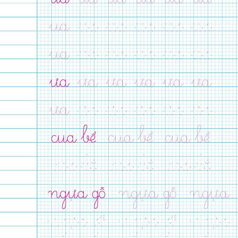 Tập tô - viết Vần - chữ ghép (Giúp bé tự tin vào lớp 1)