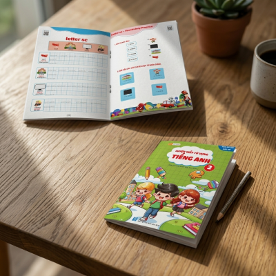 Bộ 3 Vở Luyện Viết Từ Vựng Tiếng Anh Cho Bé