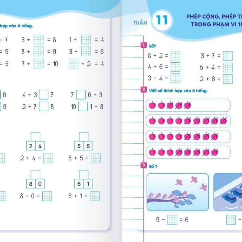 Bài tập Cuối tuần Toán 1 - Tập 1+ 2 - Kết nối Tri thức