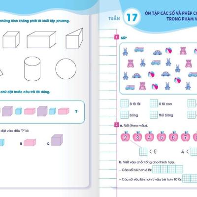 Bài tập Cuối tuần Toán 1 - Tập 1+ 2 - Kết nối Tri thức