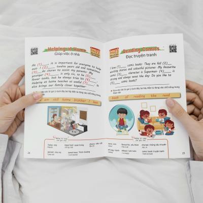 Bộ sách cấu trúc và thực hành tiếng anh cho bé