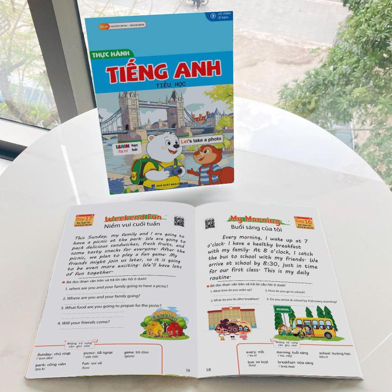 Bộ sách cấu trúc và thực hành tiếng anh cho bé